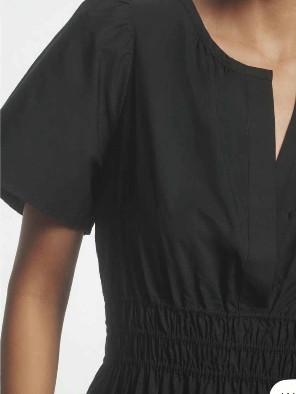Somerset Cotton Poplin Maxi Dress —FLAW